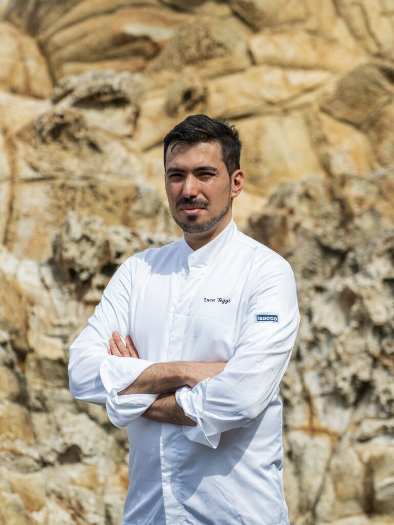 Chef Luca Teggi del Ristorante SALEGROSSO